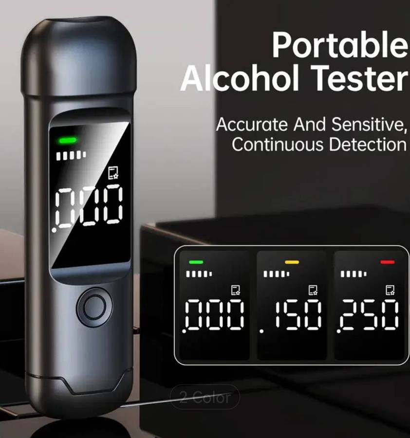 Portable Breathalyzer, Personal Alcohol Breathalyzer Tester