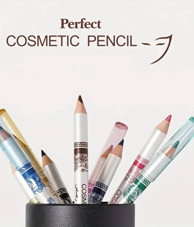 12-Pack Colorful Eyeliner Pencil Set