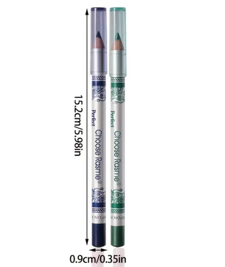 12-Pack Colorful Eyeliner Pencil Set