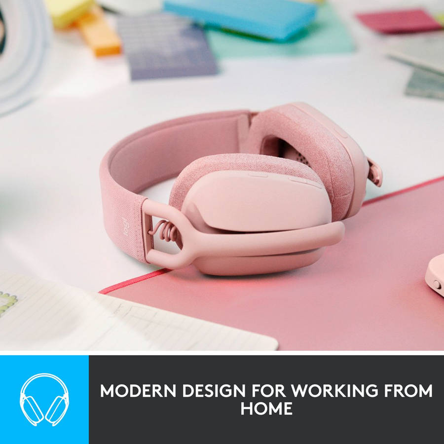 Logitech Zone Vibe 100 - Rose Gold