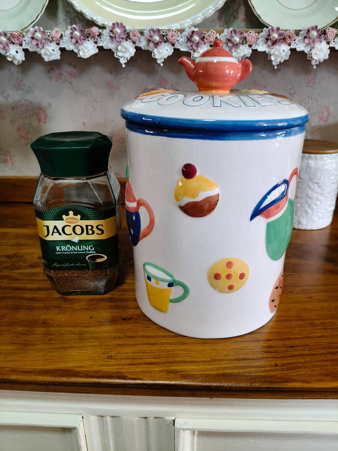 Vintage Rayware cookie Jar