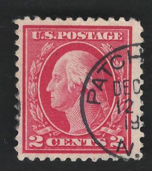 USA-Scott 1917/19  (P11) #499 2c Carmine Rose (Type I)