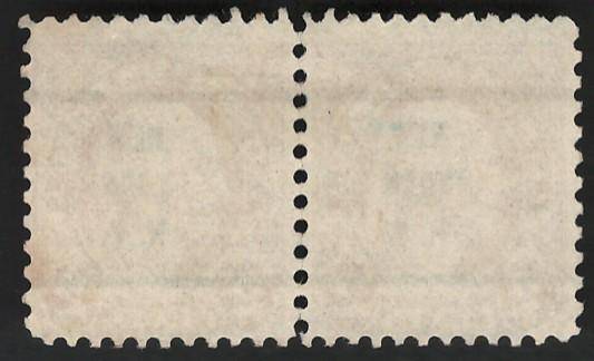 USA Scott 1926/34 (P11x10½) #634 2c (New York pre-cancel)(Pair)