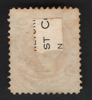 USA Scott Revenue-General 1862/71 #R6c 2c-Bank Check. Price R4 (cv R9)