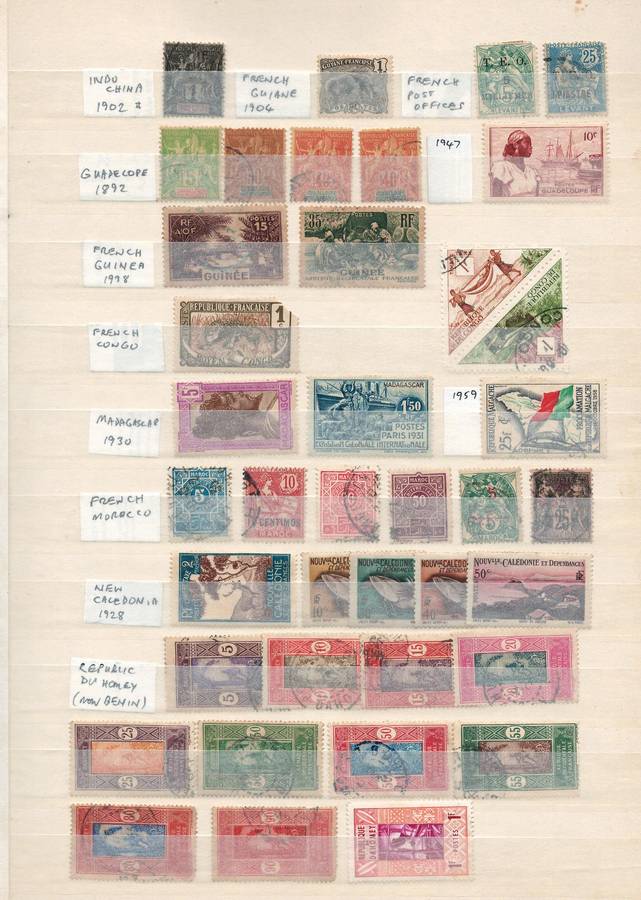 16 Page (32 sides, 10 rows) Stock Book (very fine). Cambodia to Hungary (details below)