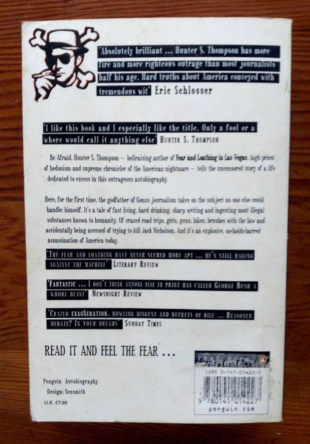 Kingdom of Fear by Hunter S. Thompson