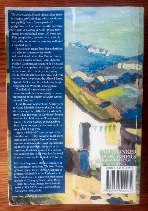 The New Century of South African Short Stories