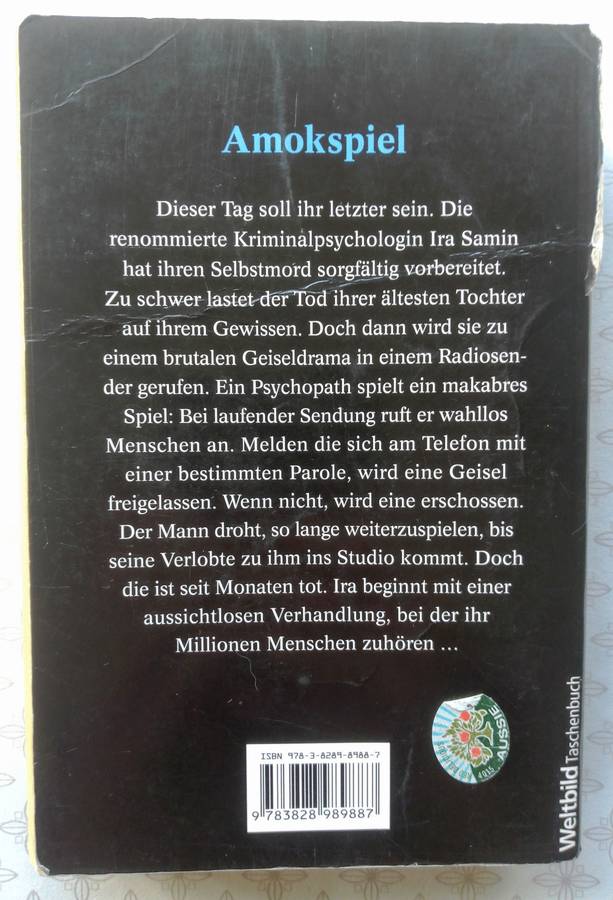 Amokspiel - Sebastian Fitzek