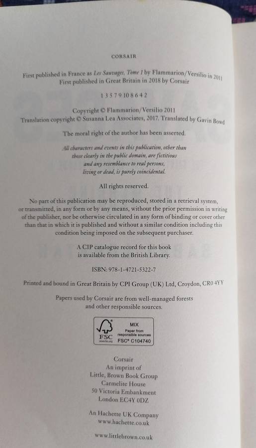 Savages (The Saint-Etienne Quartet #1: The Wedding by Sabri Louatah