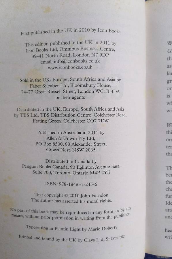 The World's Greatest Idea - The Fifty Greatest Ideas that Have Changed Humanity by John Farndon