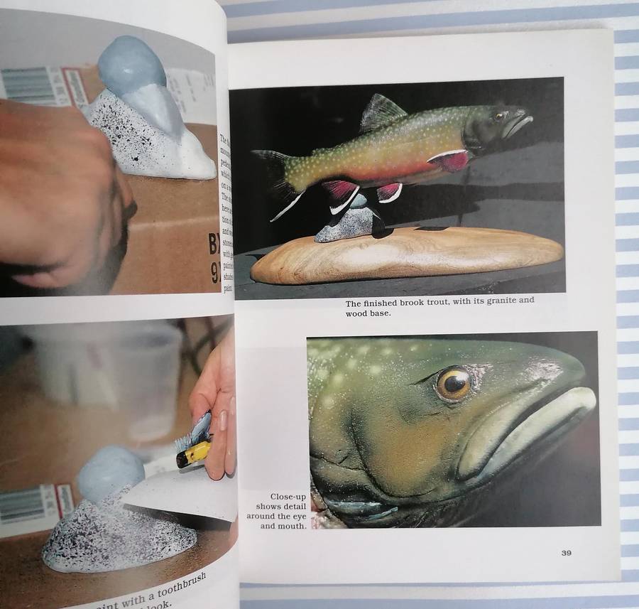 Fish Carving Basics: How to Paint Trout by Curtis J. Badger