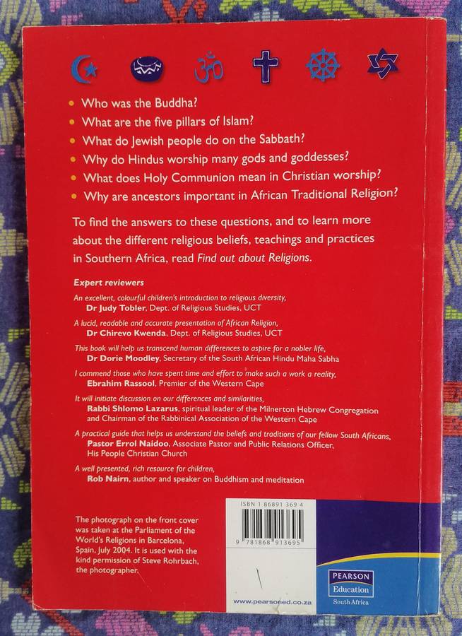 Find Out About Religions by M Archer (Pearson Education)