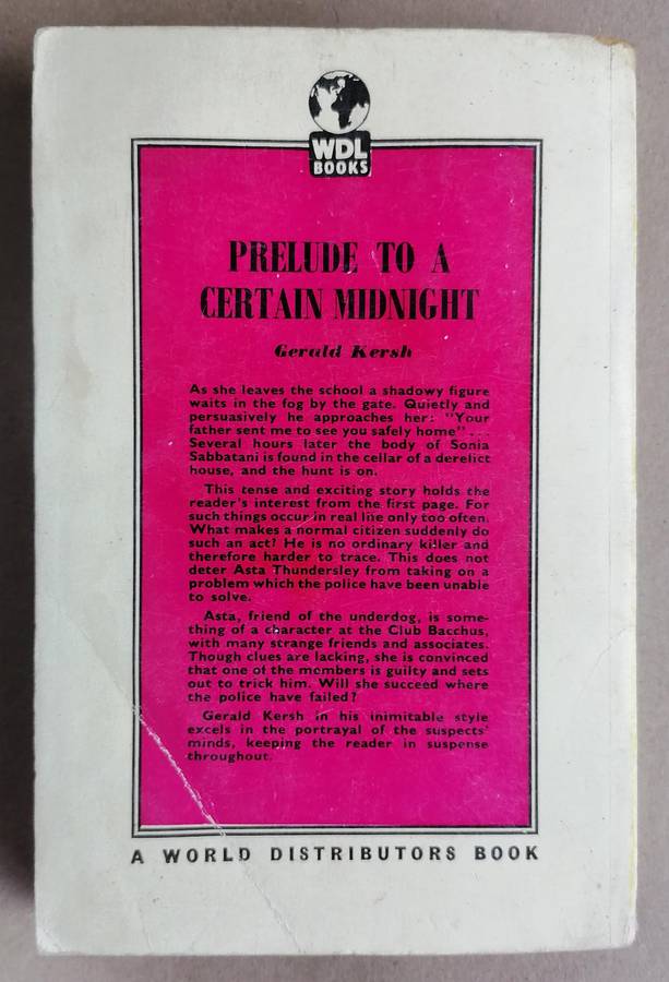 Prelude to a Certain Midnight by Gerald Kersh