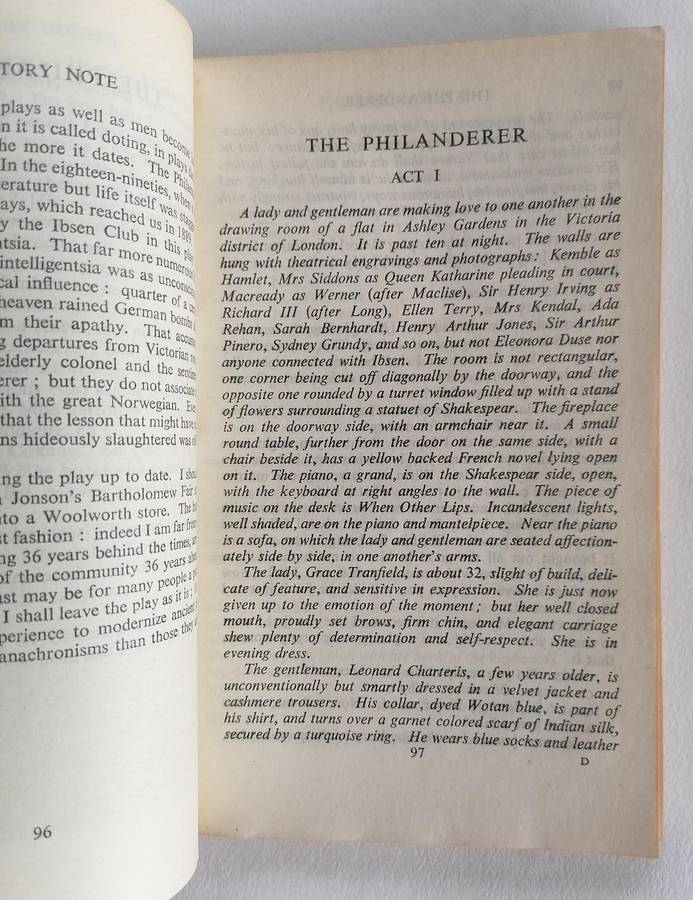 Plays Unpleasant by Bernard Shaw (PENGUIN)