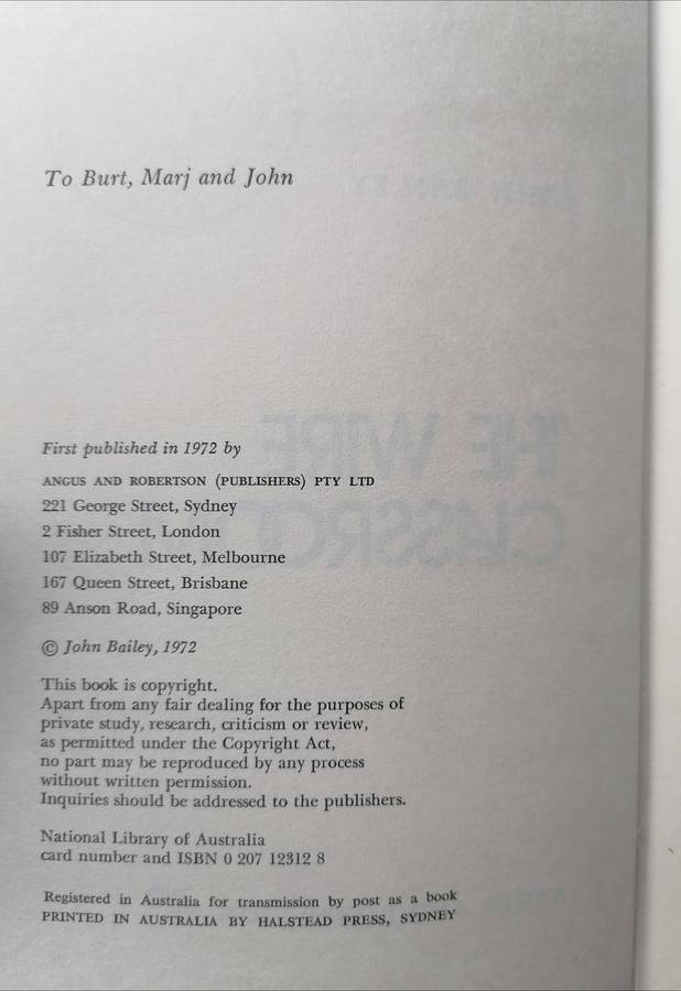 The Wire Classroom by John Bailey