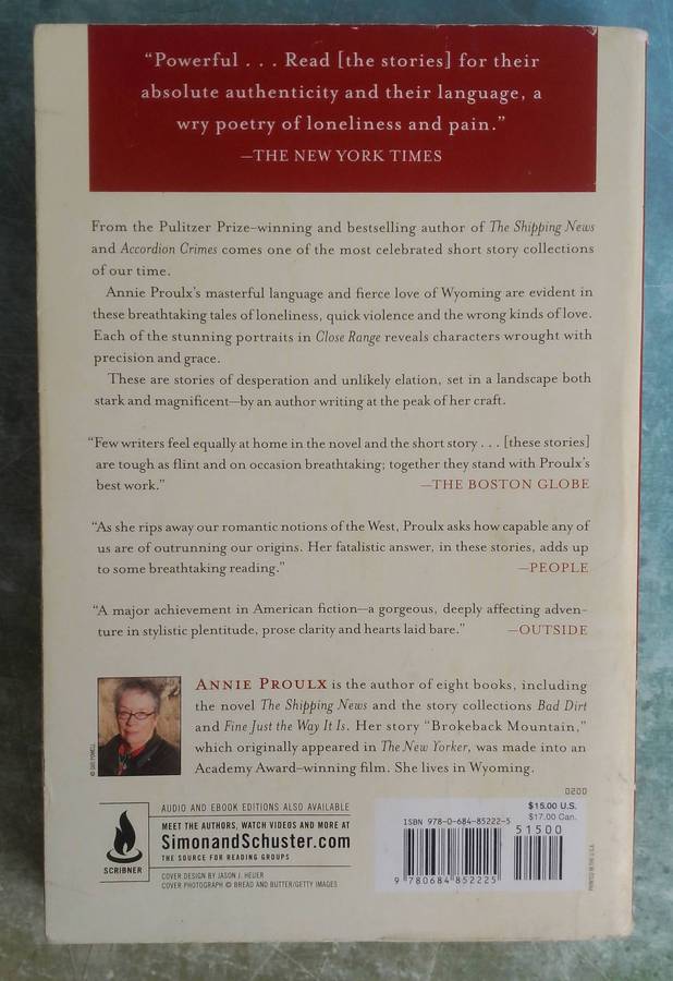 Close Range - Wyoming Stories 1 by Annie Proulx