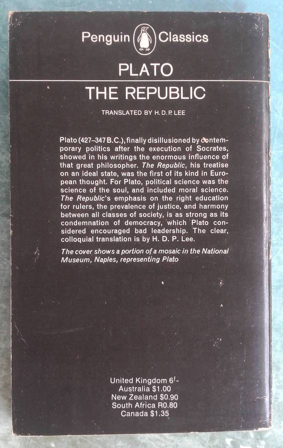 The Republic - Plato (Penguin Classics)