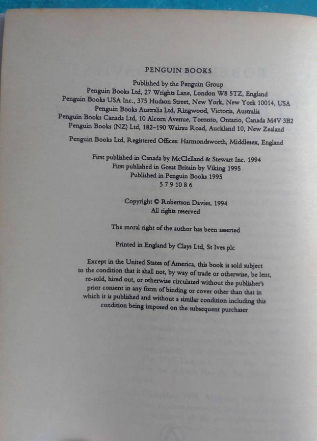 The Cunning Man by Robertson Davies
