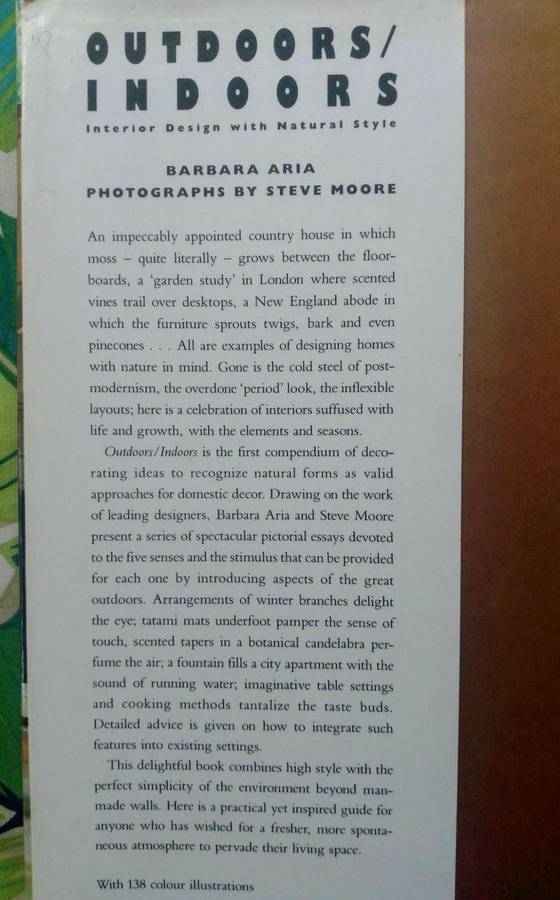 Outdoors / Indoors - Interior Design with Natural Style by Barbara Aria