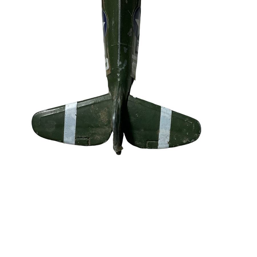 Gorgeous vintage metal toy plane - P-47D Thunderbolt made by Lintoy