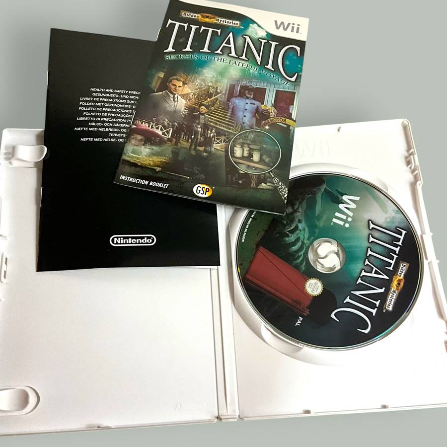 3 x Wii Games - Titanic, an Agatha Christie mystery, and Ultimate Alliance