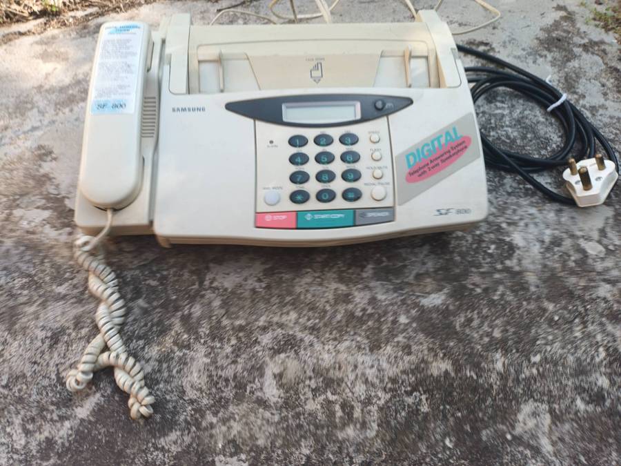 VINTAGE Samsung SF 800 Facsimile Transceiver Phone Answering System Fax