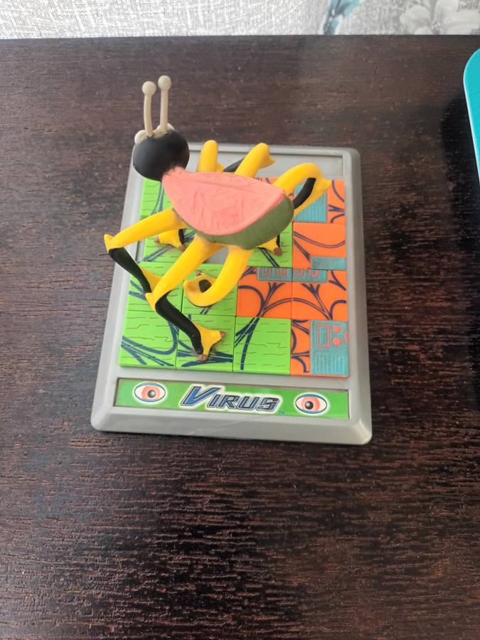 Vintage Spartan Virus Tile Puzzle