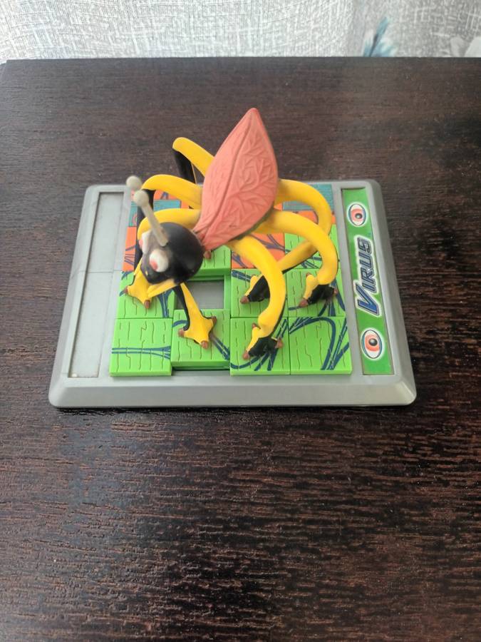 Vintage Spartan Virus Tile Puzzle