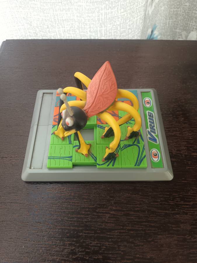 Vintage Spartan Virus Tile Puzzle