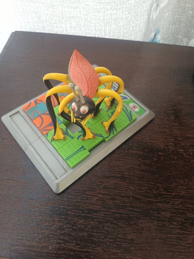 Vintage Spartan Virus Tile Puzzle