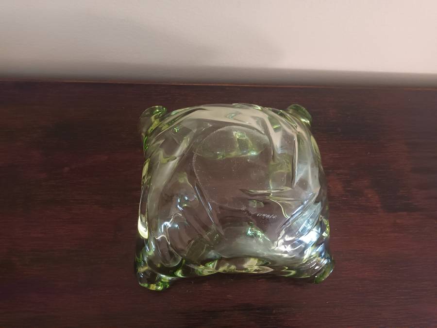 VINTAGE Murano Glass Bowl Hand Blown Ashtray