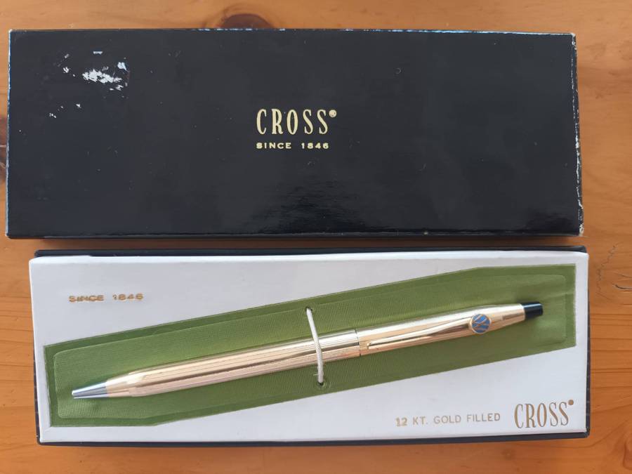 VINTAGE Cross 12 KT Gold Filled Pen