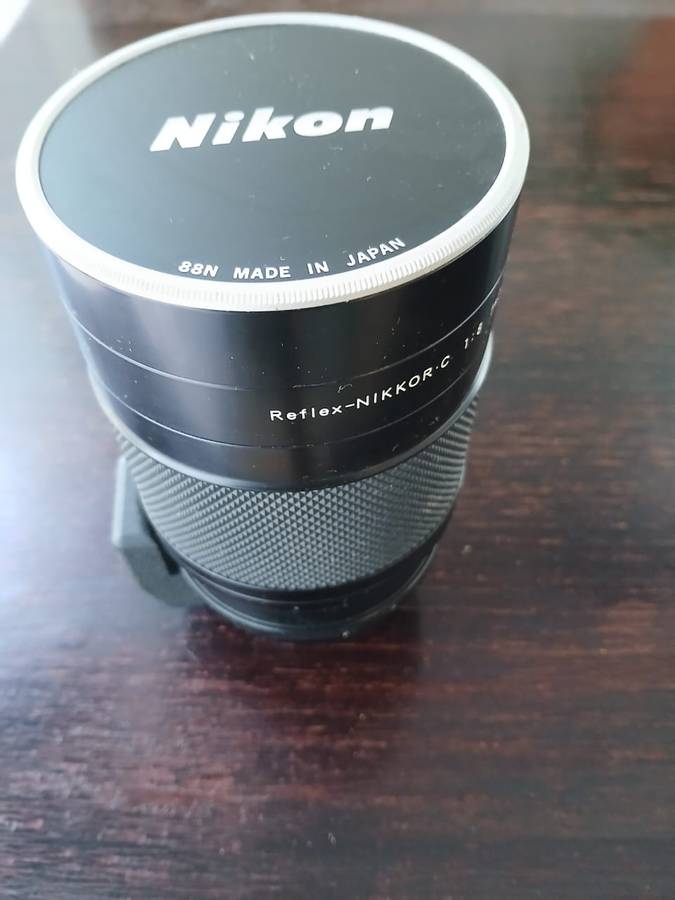 Nikon Reflex-NIKKOR C 500mm f/8 MF Telephoto Mirror Lens Made In Japan