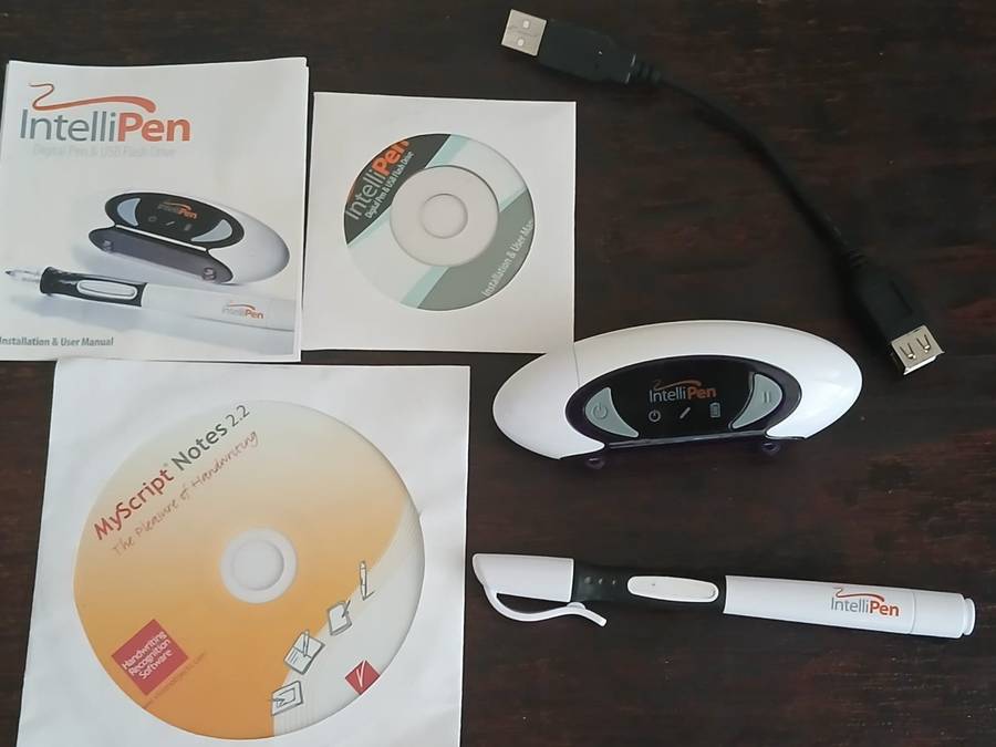 USB DIGITAL NOTE TAKER PEN SKETCH 1GB DRIVE INTELLIPEN DP-UFD-2 RECHARGEABLE