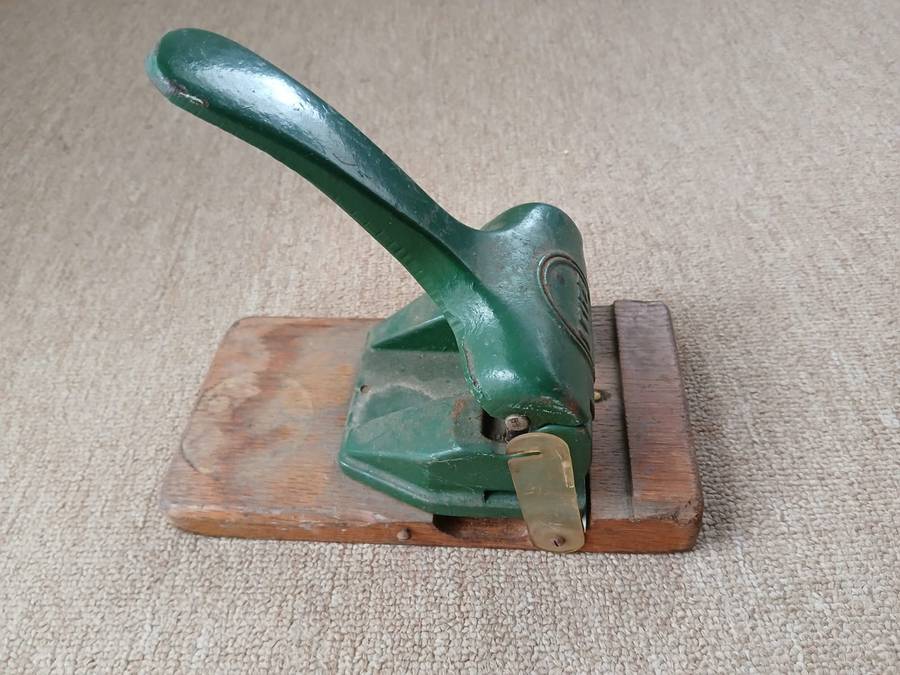 VINTAGE Leitz Office Punch 1940's