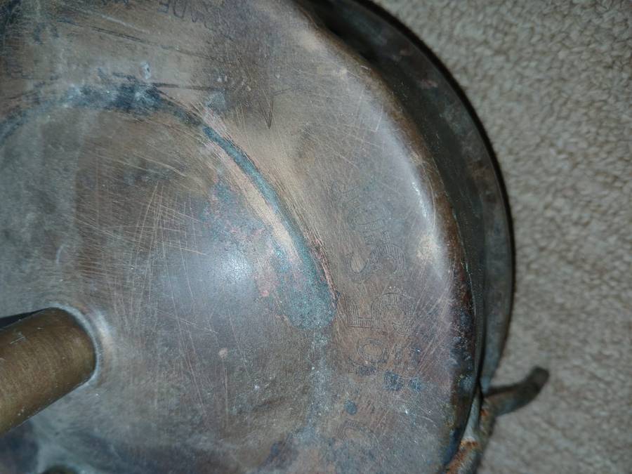 RARE VINTAGE RADIUS PRIMUS NO. 5.S:or. BRASS KEROSENE CAMP STOVE, SWEDEN