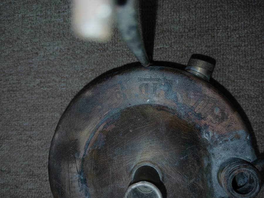 RARE VINTAGE RADIUS PRIMUS NO. 5.S:or. BRASS KEROSENE CAMP STOVE, SWEDEN