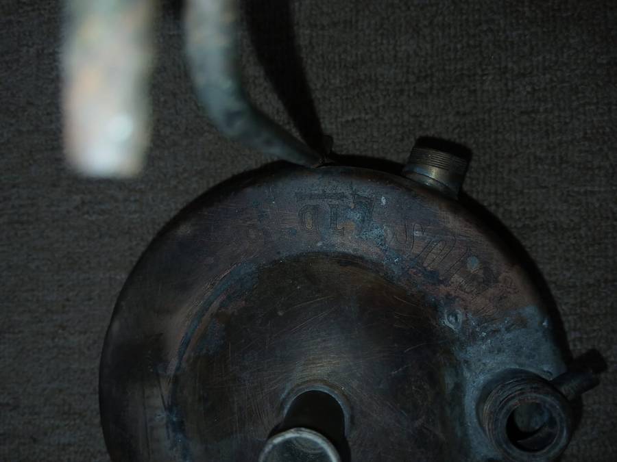 RARE VINTAGE RADIUS PRIMUS NO. 5.S:or. BRASS KEROSENE CAMP STOVE, SWEDEN