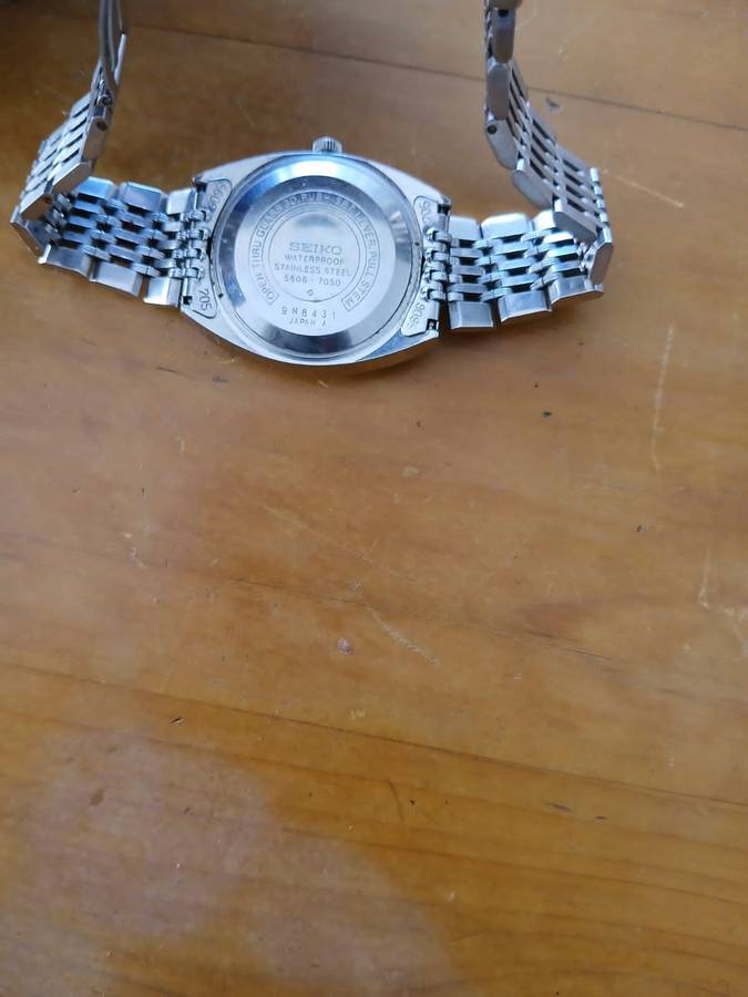 SEIKO Lord Matic 23 Jewels 5606-7050 Date Indicator Automatic Mens Watch