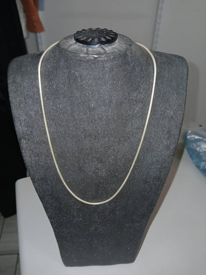 SOLID 925 Sterling Silver Italian Round Snake Chain Necklace Made In Italy