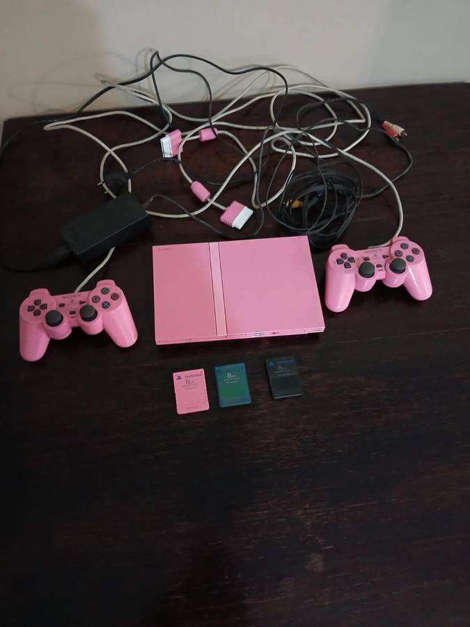 Sony Playstation 2 Slim Pink Console Limited Edition