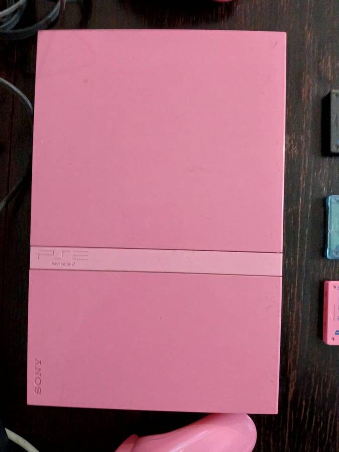 Sony Playstation 2 Slim Pink Console Limited Edition