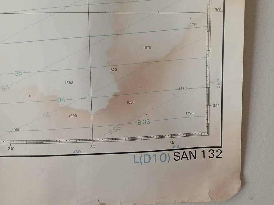 Admiralty Nautical Chart SAN 122 From TONGAAT BLUFF to RICHARDS BAY