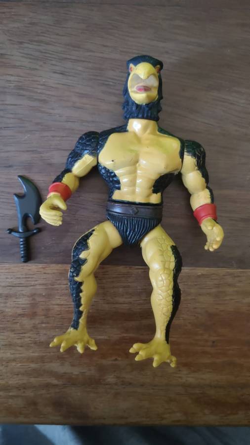 RARE Craven, Remco Warrior Beasts, MOTU KO action figure