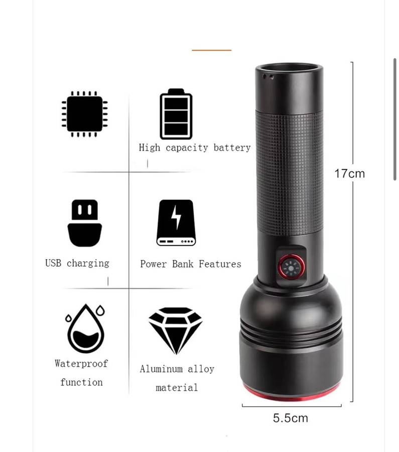 New BEST Rechargeable Torch