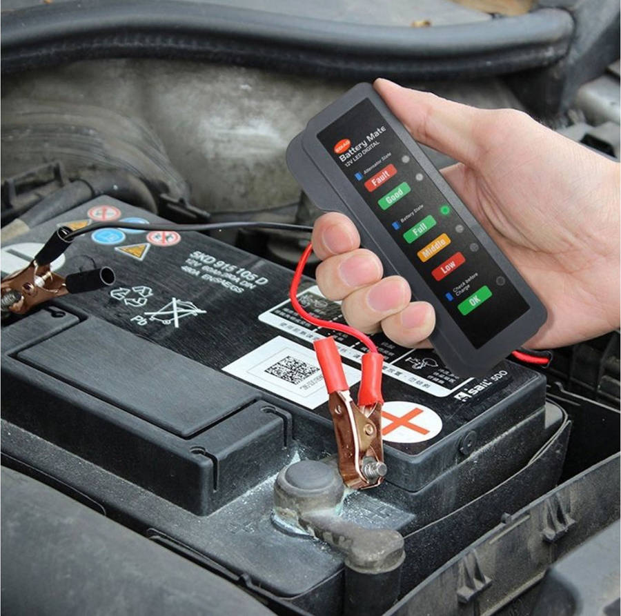 12V Automotive Battery Tester