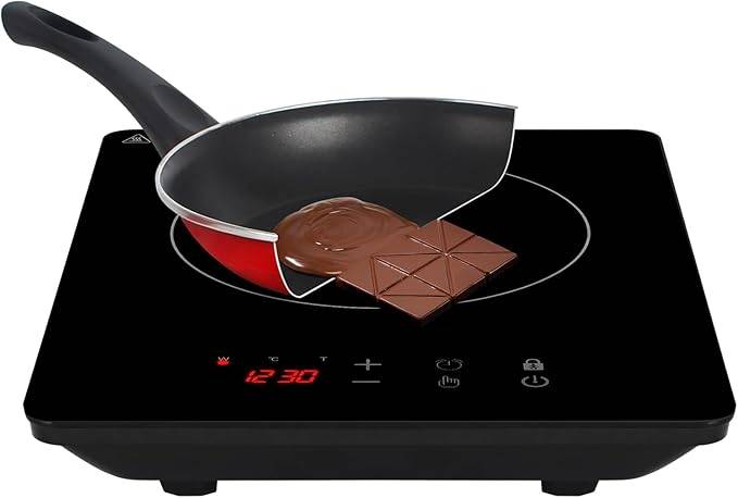 Mellerware 5pc Capri Induction Cooker and Pot Set Bundle