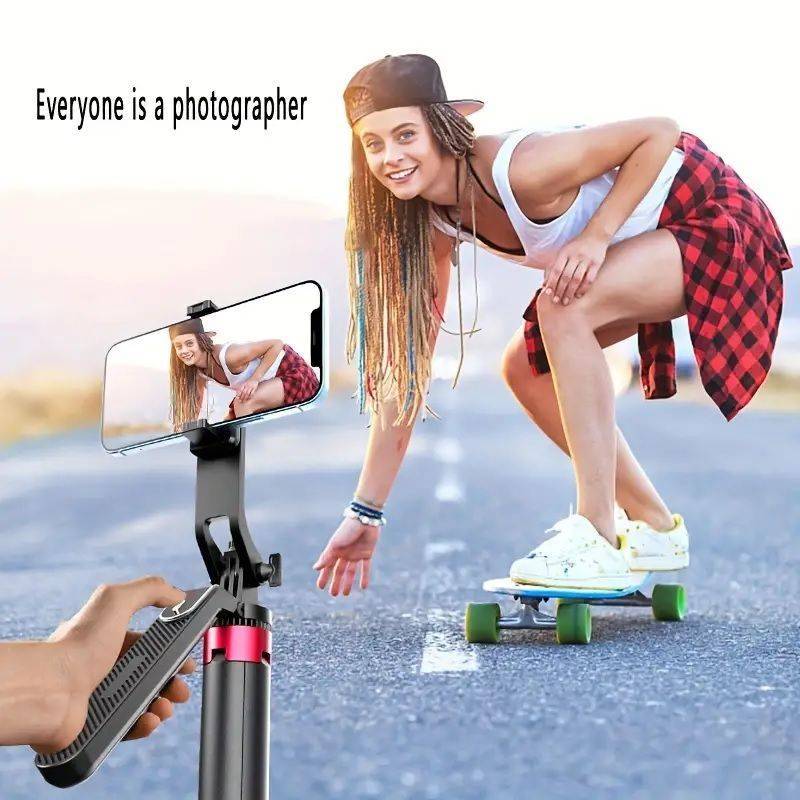 DW Selfie Stick Four Legged Handheld Camera 360 rotatable pan tilt Bluetooth - P185