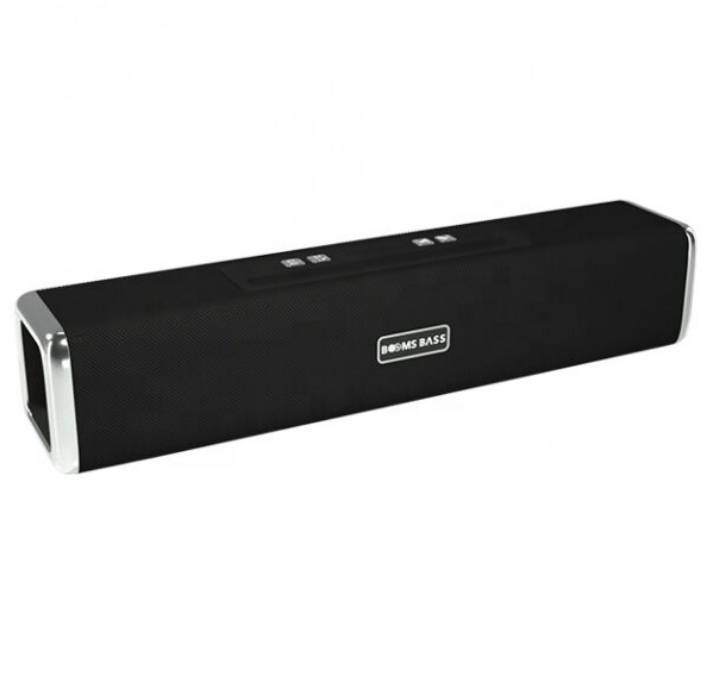 Booms Bass L8 Portable Wireless Bluetooth Speaker Sound Bar - Black