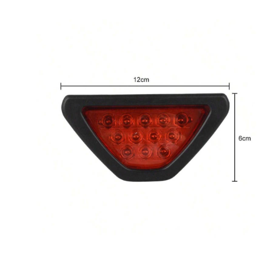 Universal Taillight Car Brake Light Fog LED Bulb F1 Style 12V
